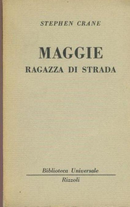 Maggie ragazzo di strada - Stephen Crane - copertina