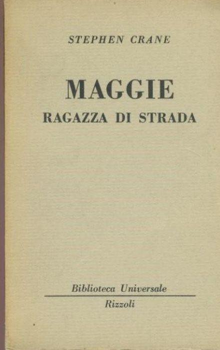 Maggie ragazzo di strada - Stephen Crane - copertina
