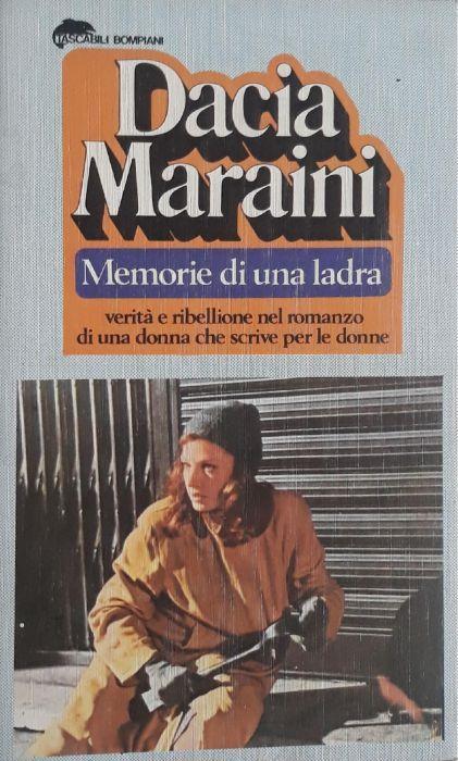 Memorie di una ladra - Dacia Maraini - copertina