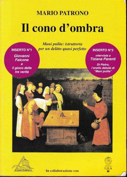 Il cono d'ombra - Mario Patrono - copertina