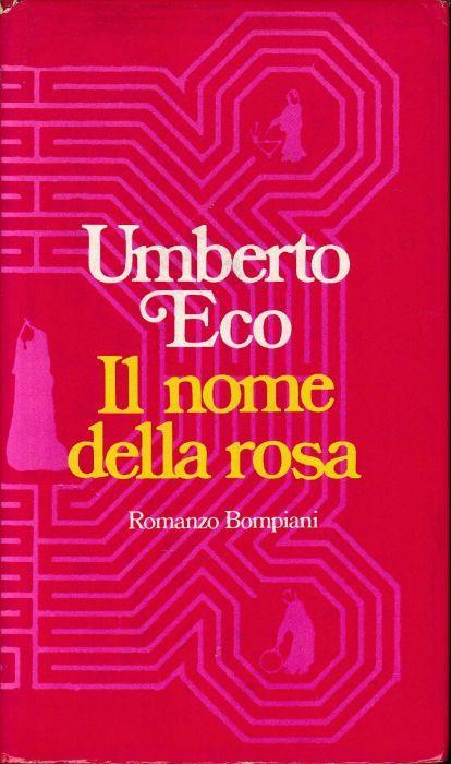 Il nome della rosa - Umberto Eco - copertina