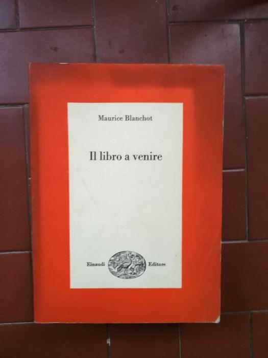 Il libro a venire - Maurice Blanchot - copertina