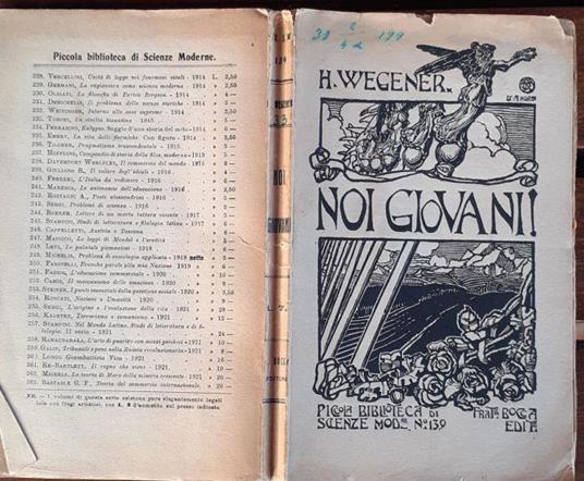 Noi Giovani! Il problema sessuale nella vita prematrimoniale di ogni giovane istruito - Hans Wegener - copertina