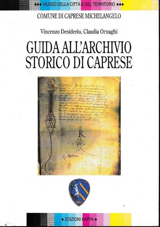 Guida all'Archivio Storico di Caprese - copertina