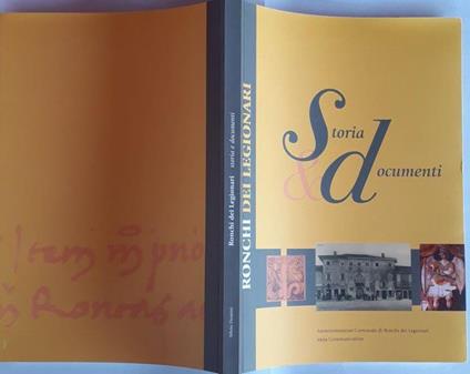 Ronchi dei Logionari storia e documenti - Silvio Domini - copertina