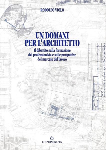 Un domani per l'architetto - copertina