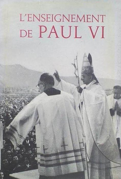 L' enseignement de Paul VI. 1 Eglise et Documents - Paolo VI - copertina