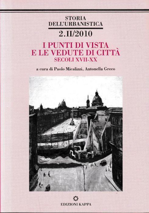 I punti di vista e le vedute di città: secoli XVII-XX, vol. 2° - copertina