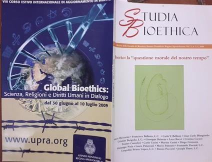 Studia Bioethica . Aborto:la "Questione morale del nostro tempo". Volume 1 - copertina