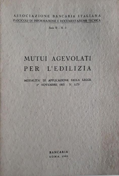 Mutui agevolati per l'edilizia - copertina