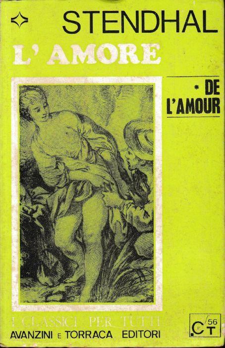 De l'amour. L'amore - Stendhal - copertina