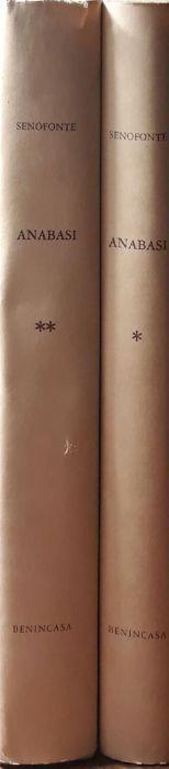 Anabasi: la spedizione di Ciro (due volumi) - Senofonte - copertina