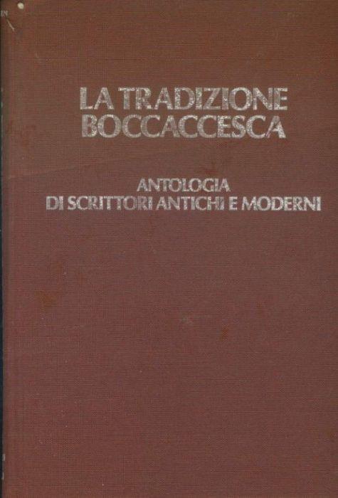 La tradizione boccaccesca - Sergio Romagnoli - copertina
