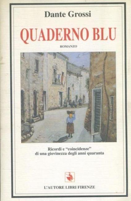 Quaderno blu - copertina