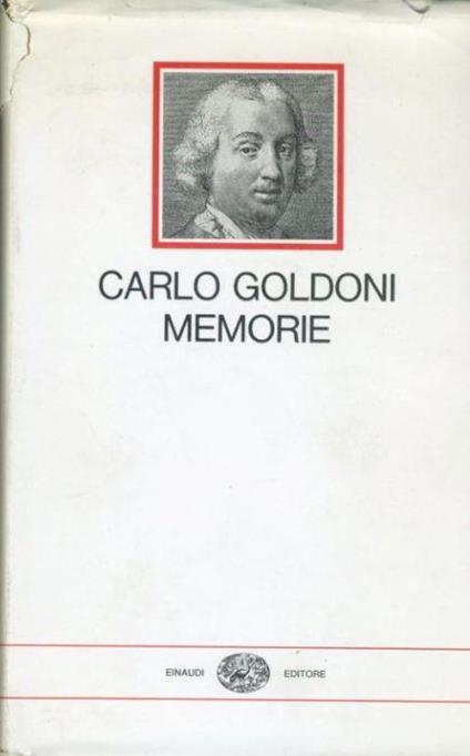 Memorie - Carlo Goldoni - copertina