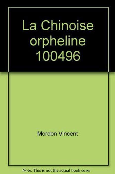 Chinoise orpheline - copertina