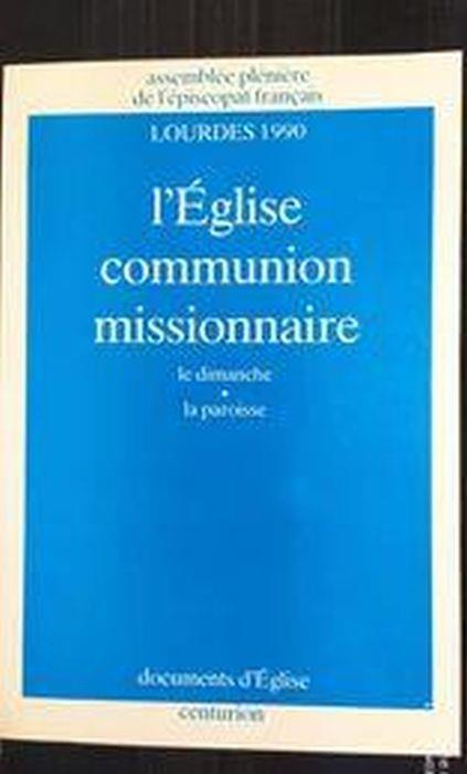 L' Eglise communion missionnaire - copertina