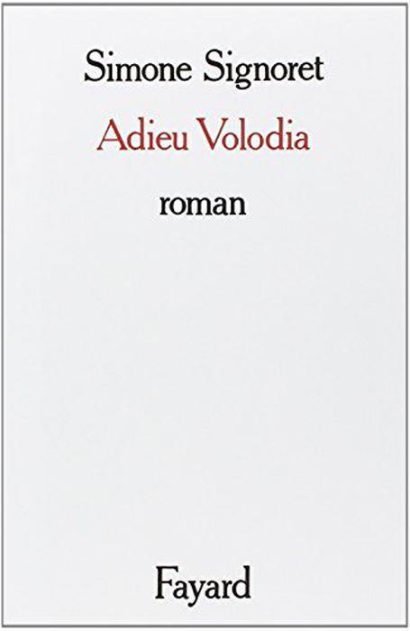 Adieu, Volodia - Simone Signoret - copertina