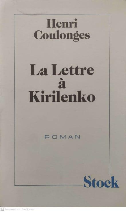 La Lettre à Kirilenko - copertina