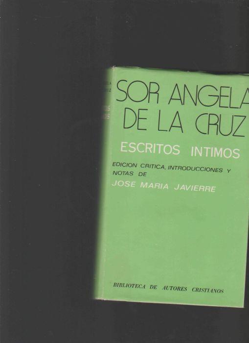 Sor Angela de la Cruz. Escritos intimos - copertina