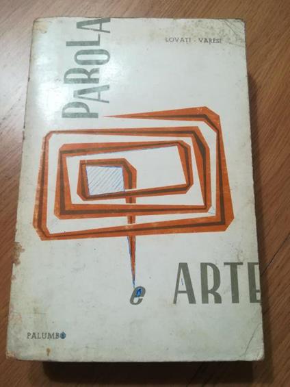 Parola e Arte - Antonio Lovati - copertina