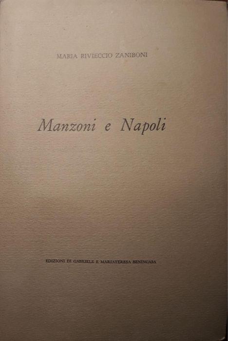 Manzoni e Napoli - Maria Zaniboni Rivieccio - copertina