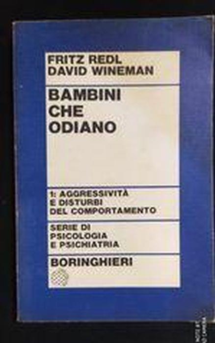 Bambini che odiano - copertina