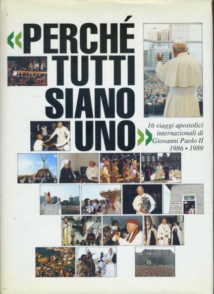 Perchè tutti siano uno - copertina