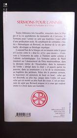 Sermons pour l'année - 2