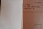 Saggio di una cronologia romagnola. Dal I al XVIII secolo. Primo volume