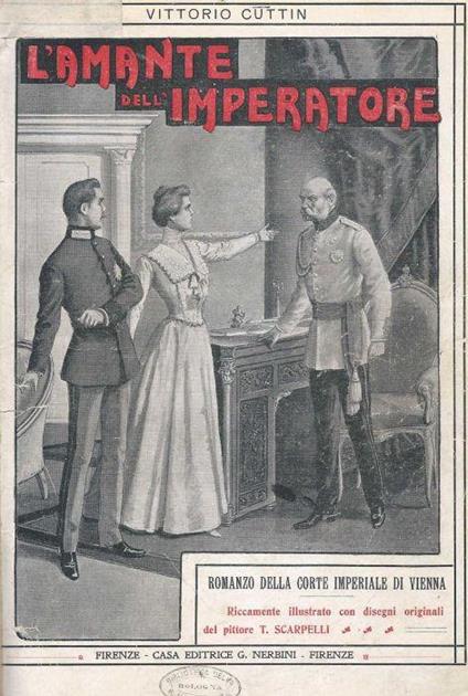 L' amante dell'imperatore - Vittorio Cuttin - copertina