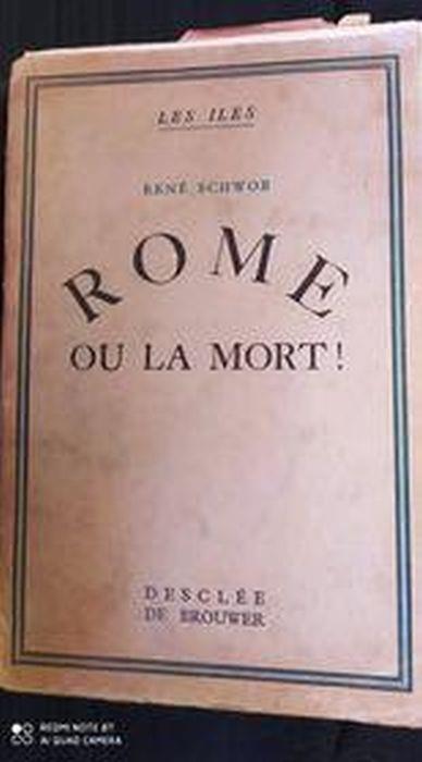 Rome ou la mort! - René Schwob - copertina