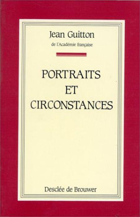 Portraits et circonstances - Jean Guitton - copertina