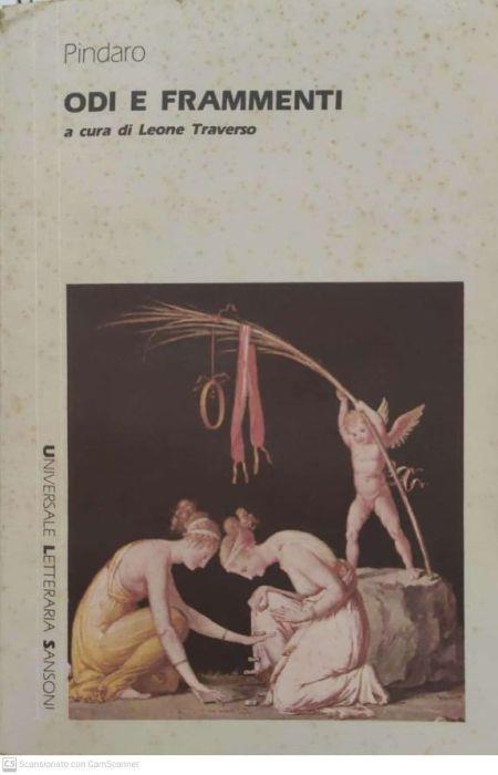 Odi e Frammenti - Pindaro - copertina