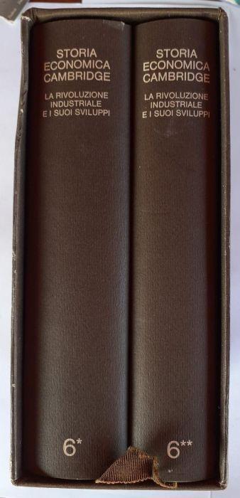Storia economica Cambridge. La rivoluzione industriale e i suoi sviluppi. Volume sesto, parte I e II - Valerio Castronovo - copertina