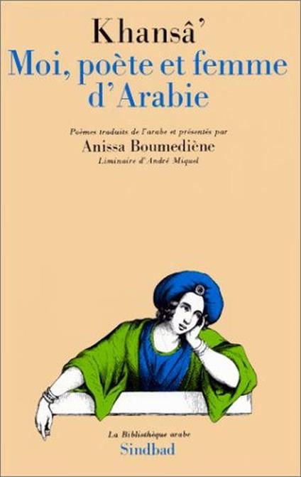 Moi, poète et femme d'Arabie - copertina