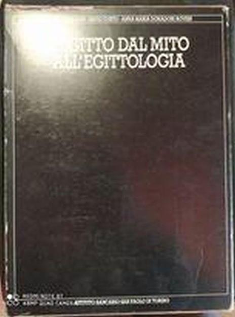 L' Egitto dal mito all'egittologia - copertina