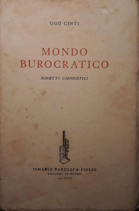 Mondo burocratico - copertina