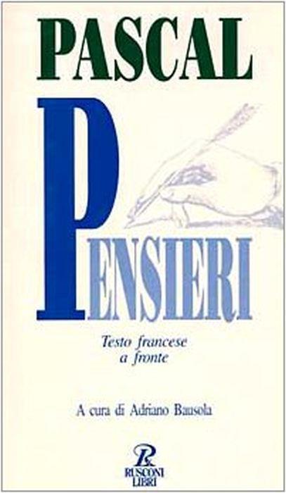 Pensieri - Blaise Pascal - copertina