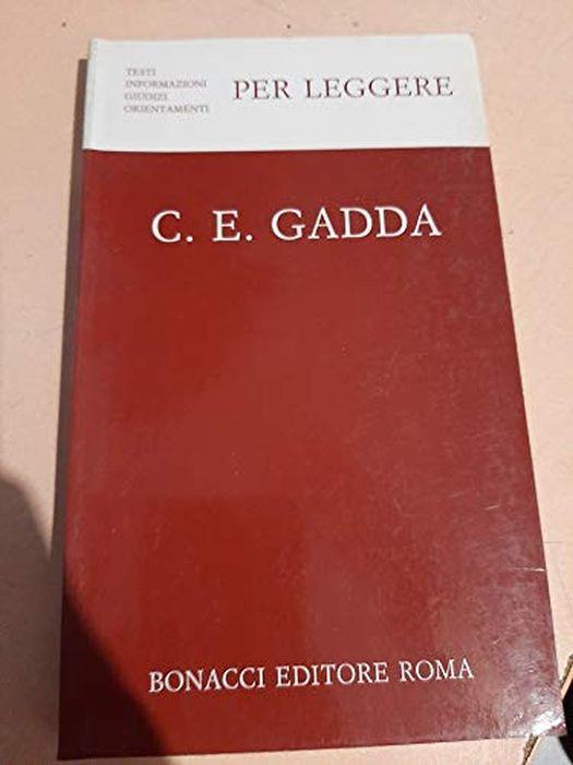 Gadda - copertina