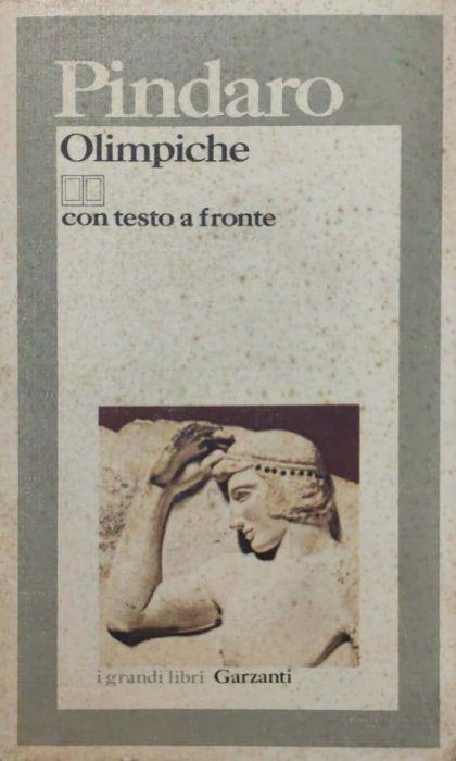 Olimpiche - Pindaro - copertina