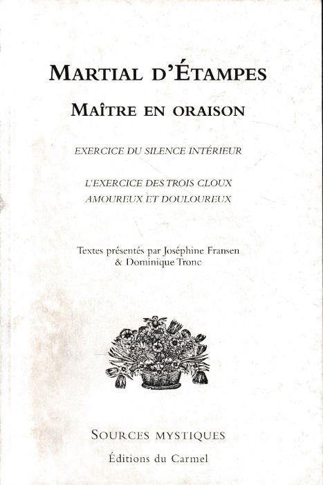 Maître en oraison - copertina