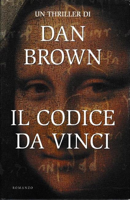Il codice Da Vinci - Dan Brown - copertina