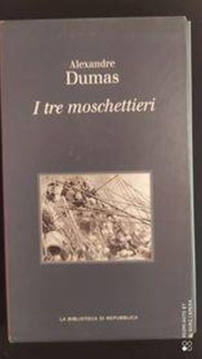 I tre moschettieri - Alexandre Dumas - copertina