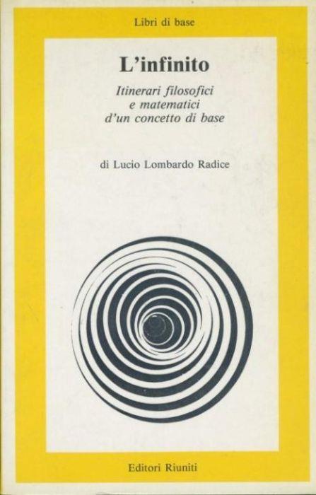 L' infinito - Lucio Lombardo Radice - copertina