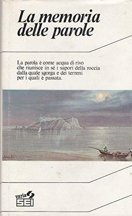 La memoria delle parole - copertina