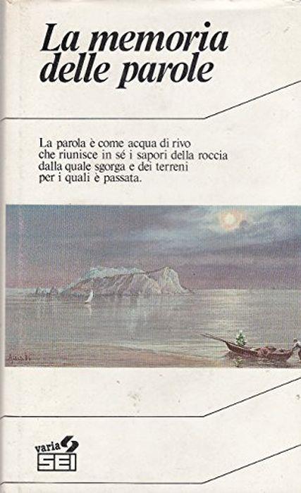 La memoria delle parole - copertina