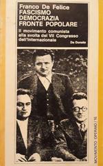 Fascismo, democrazia, fronte popolare: il movimento comunista alla svolta del VII congresso dell'Internazionale