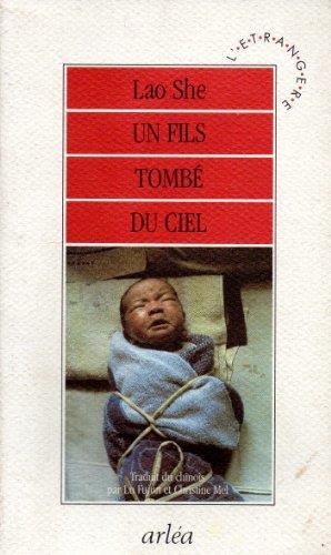 Un Fils tombé du ciel - Lao She - copertina
