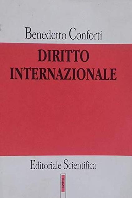 Diritto internazionale - Benedetto Conforti - copertina